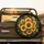 Full Bloom Sunflower Field Green Foliage Botanical Texture Background Nature Lover Gift Spare Tire Cover - 2