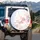 Pink Cherry Blossoms Branch - Spring Decor Flower Lover Gift Spare Tire Cover - 3