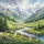 Wild Ibex River Alpine Mountains - Wildlife Lover Outdoor Adventure Gift Spare Tire Cover - 6