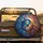 Yin-Yang Cosmic Nebula Balance Harmony Lifestyle Gift Spare Tire Cover - 2