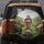 Elderly Woman Smartphone Rice Paddies Village - Rural Life Car Decor Gift Spare Tire Cover - 5