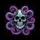 Abyssal Skull Octopus Tentacles Neon Glow - Dark Art Decor Gift Spare Tire Cover - 6