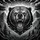 Grizzly Bear Roaring Dark Mist Forest - Wildlife Lover Gift Spare Tire Cover - 6