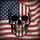 Distressed American Flag Skull - Independence Day Gift for Veterans Spare Tire Cover - 6