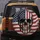 Distressed American Flag Skull - Independence Day Gift for Veterans Spare Tire Cover - 5