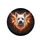White Fluffy Terrier Dog Head Fiery Wings Golden Feathers Stardust Nebula - Dog Lover Gift Spare Tire Cover - 4
