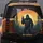 Sasquatch Peace Sign Forest Mountain Sunset - Wildlife Lover Gift for Bigfoot Enthusiast Spare Tire Cover - 5