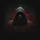 Mysterious Hooded Figure Crimson Splatter Car Decor Gift Spare Tire Cover - 6