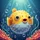 Inflated Yellow Pufferfish Ocean Coral Reef - Car Decor Wildlife Lover Gift Spare Tire Cover - 6