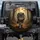 Majestic Gray Wolf Intense Amber Eyes Autumn Forest - Wildlife Lover Gift Spare Tire Cover - 1