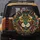 Yellow Eyes Teal Nose Orange Whiskers Cat Face - Cat Lover Car Accessory Gift Spare Tire Cover - 5
