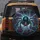 Menacing Spider Glowing Eyes Lightning Storm Web - Wildlife Lover Gift Spare Tire Cover - 5