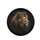 Majestic Lion Head Profile Elaborate Golden Crown - Wildlife Lover Gift for Men Spare Tire Cover - 4