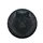 Black Wolf Head Glowing Amber Eyes - Mystical Wildlife Lover Gift for Animal Enthusiasts Spare Tire Cover - 4