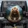 Powerful Charging Grizzly Bear Mountain Landscape - Wildlife Lover Outdoor Adventure Gift Spare Tire Cover - 1