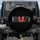RUN THINK FAST Text Carbon Fiber - Athletic Lifestyle Motivation Spare Tire Cover - 1