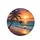 Silhouetted Palm Tree Ocean Sunset Beach - Tropical Getaway Travel Essential for Beach Lovers Spare Tire Cover - 4
