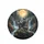 Majestic Gray Wolves Rugged Cliffs Pine Forest Golden Moon Waterfalls - Wildlife Lover Gift Spare Tire Cover - 4