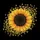 Magnificent Realistic Sunflower Golden Butterflies Black Background - Nature Lover Gift Spare Tire Cover - 6