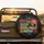 Distressed Eat Sleep Basketball Repeat Quote Basketball Hoop - Basketball Fan Gift Spare Tire Cover - 2