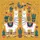 White Llamas Colorful Blankets Majestic Bird Potted Cacti Flowers - Car Decor Gift for Llama Lovers Spare Tire Cover - 6