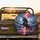 Black Horse Lightning Mountain Storm - Outdoor Adventure Gift Spare Tire Cover - 2