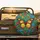 Monarch Butterfly Lush Wildflower Botanical Garden - Wildlife Lover Car Decor Gift Spare Tire Cover - 2