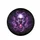 Surreal Face Purple Glasses Glowing Tendrils - Unique Auto Decor Gift Spare Tire Cover - 4