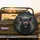 Excited Black Piglet Face Pink Tongue Snout Dark Forest Night - Pig Lover Farmhouse Gift Spare Tire Cover - 2