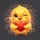 Winking Baby Chick Red Heart Love Symbol - Wildlife Lover Everyday Gift for Animal Lovers Spare Tire Cover - 6
