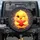 Winking Baby Chick Red Heart Love Symbol - Wildlife Lover Everyday Gift for Animal Lovers Spare Tire Cover - 1