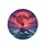 Blood Moon Human Dog Silhouettes Stormy Ocean - Adventure Lover Gift Spare Tire Cover - 4