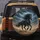 Dynamic Black Friesian Horse Galloping Stormy Sky - Equestrian Gift Spare Tire Cover - 5