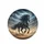 Dynamic Black Friesian Horse Galloping Stormy Sky - Equestrian Gift Spare Tire Cover - 4