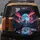 Howling Wolf Snowy Mountains Cosmic Night Moon Aurora - Wildlife Lover Gift Spare Tire Cover - 5