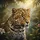 Leopard Head Jungle Foliage - Wildlife Lover Safari Decor Gift Spare Tire Cover - 6