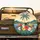 Hibiscus Palm Tree Layered Tropical Foliage Ocean Landscape - Car Decor Gift Spare Tire Cover - 2