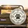 Distressed Paw Print Spoiled Dogs Live Here Sign - Dog Lover Car Decor Gift Spare Tire Cover - 2