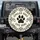 Distressed Paw Print Spoiled Dogs Live Here Sign - Dog Lover Car Decor Gift Spare Tire Cover - 1