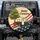 Vintage Teardrop Camper Happy Campers American Flag - Road Trip Essential Gift Spare Tire Cover - 1