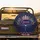 Queen Pink Gold Crown Wand Heart Gemstones - Regal Lifestyle Gift Spare Tire Cover - 2