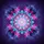 Radiant Cosmic Mandala Flower Glowing Nebulae Stars - Cosmic Car Decor Gift Spare Tire Cover - 6