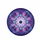 Radiant Cosmic Mandala Flower Glowing Nebulae Stars - Cosmic Car Decor Gift Spare Tire Cover - 4