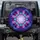 Radiant Cosmic Mandala Flower Glowing Nebulae Stars - Cosmic Car Decor Gift Spare Tire Cover - 1