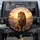 Majestic Golden-Mane Lion Wildflower Meadow Sunset - Wildlife Lover Gift Spare Tire Cover - 1