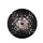 Black Background Blush Pink Peonies Cherry Blossoms Lavender Butterflies - Car Decor Gift Spare Tire Cover - 4