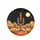 Saguaro Cactus Desert Rock Formations Moon Night Sky - Outdoor Adventure Travel Gift Spare Tire Cover - 4