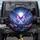 Iridescent Purple Butterfly Cosmos Flowers Luminous Full Moon Forest - Wildlife Lover Gift Spare Tire Cover - 1