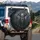 Viking Warrior Helmet Battle Axes Norse Knotwork - Rugged Adventure Gift Spare Tire Cover - 3