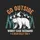 White Bear Mountain Go Outside Worst Case Scenario - Wildlife Lover Outdoor Gift Spare Tire Cover - 6